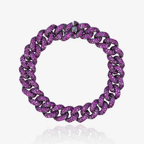 Miss Jewelry High Quality Fashion New 925 Silver Zircon Link Bracelet