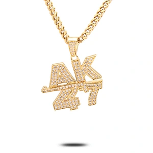 Wholesale Personalized Fashion 925 Mini Hip Hop Name Jewelry