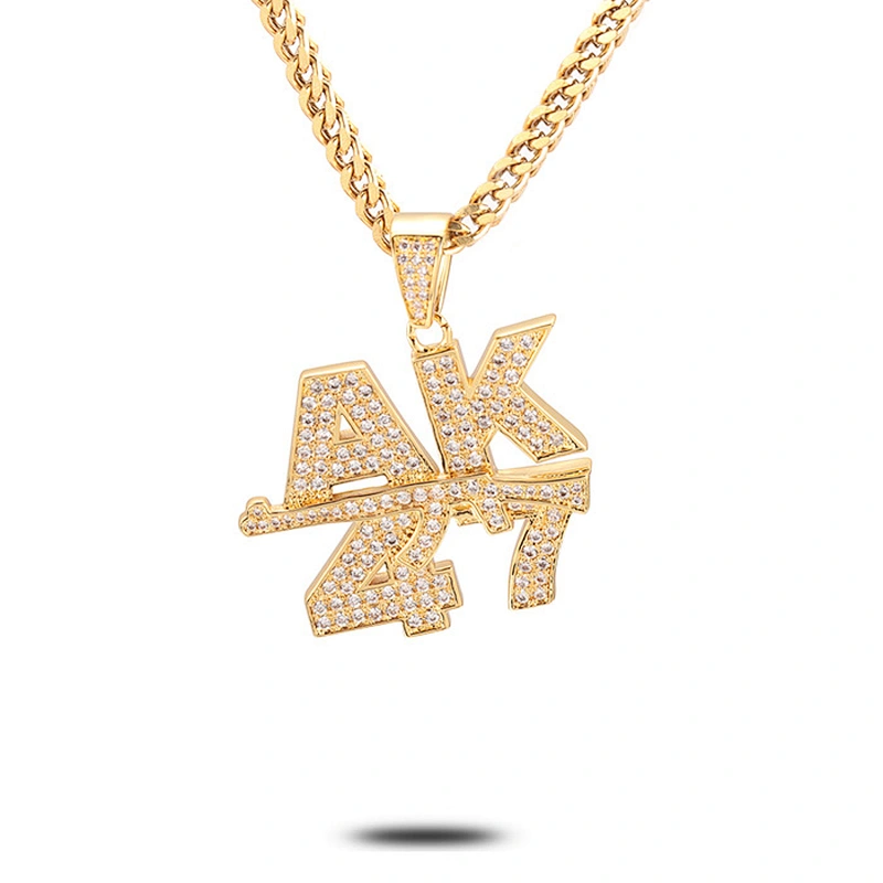 Wholesale Personalized Fashion 925 Mini Hip Hop Name Jewelry