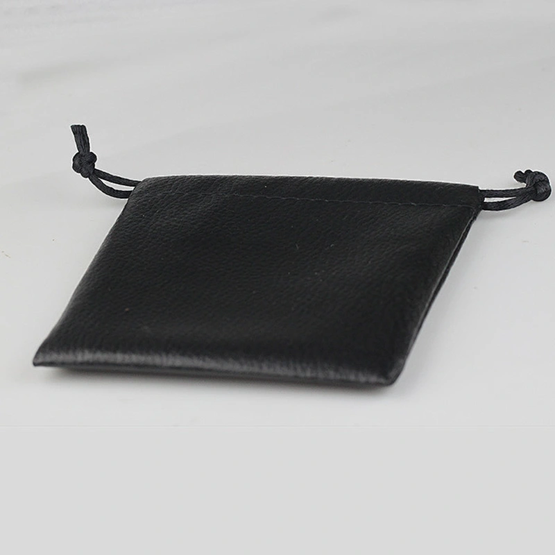 Miss Jewelry Jewellery Packaging Leather Custom Printed Jewelry Pouch With Logo