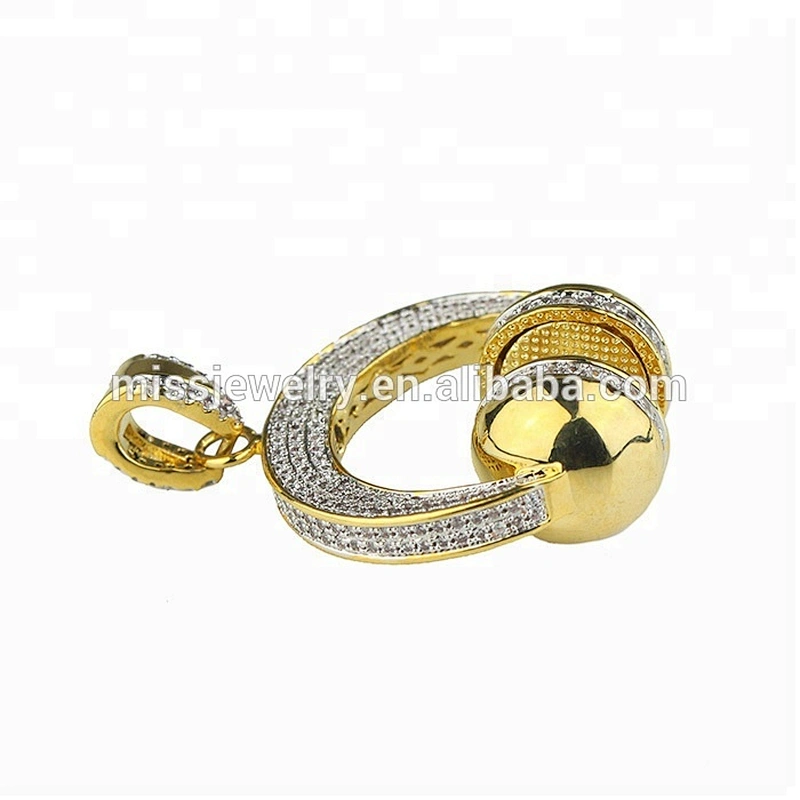 Miss Jewelry Hip Hop Jewelry Men Microphone Iced Out Custom Pendant