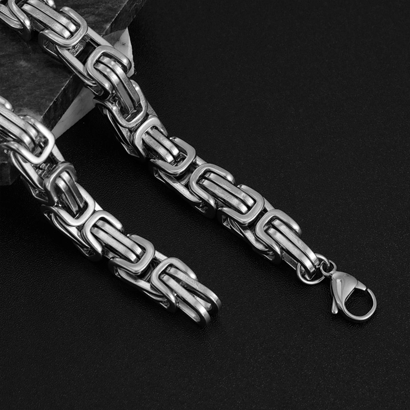Miss Jewelry Fashion Top Sale Dubai 14K Men's Gold Chains Price Byzantine Chain
