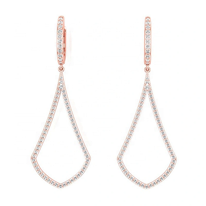 Miss Jewelry High Quality Cheap Jewelry New Designs Fashion Diamond Gold Jewelry Earrings