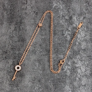Custom Made Key Pendant Necklace Choker Meaning Ladies