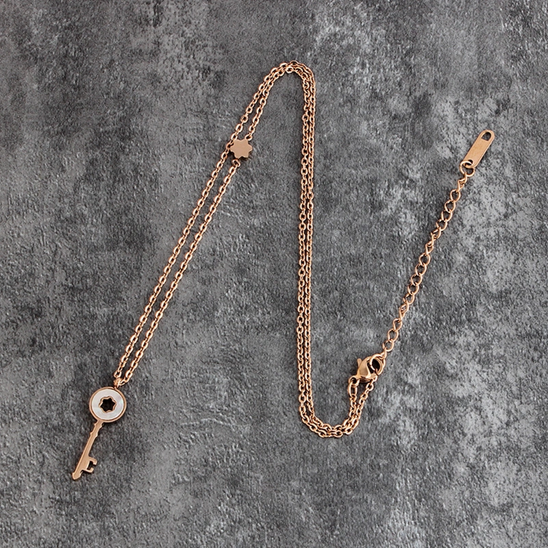 Custom Made Key Pendant Necklace Choker Meaning Ladies