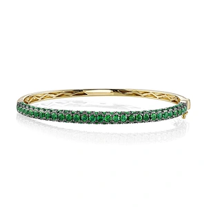 Miss Jewelry Gold Sterling Silver Fashion Design Bracelets Bangle