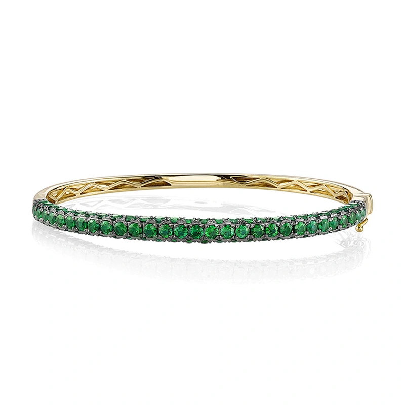 Miss Jewelry Gold Sterling Silver Fashion Design Bracelets Bangle