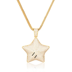 Missjewelry Urban Jewelry Men Custom Iced Out Hip Hop Zodiac Pendant