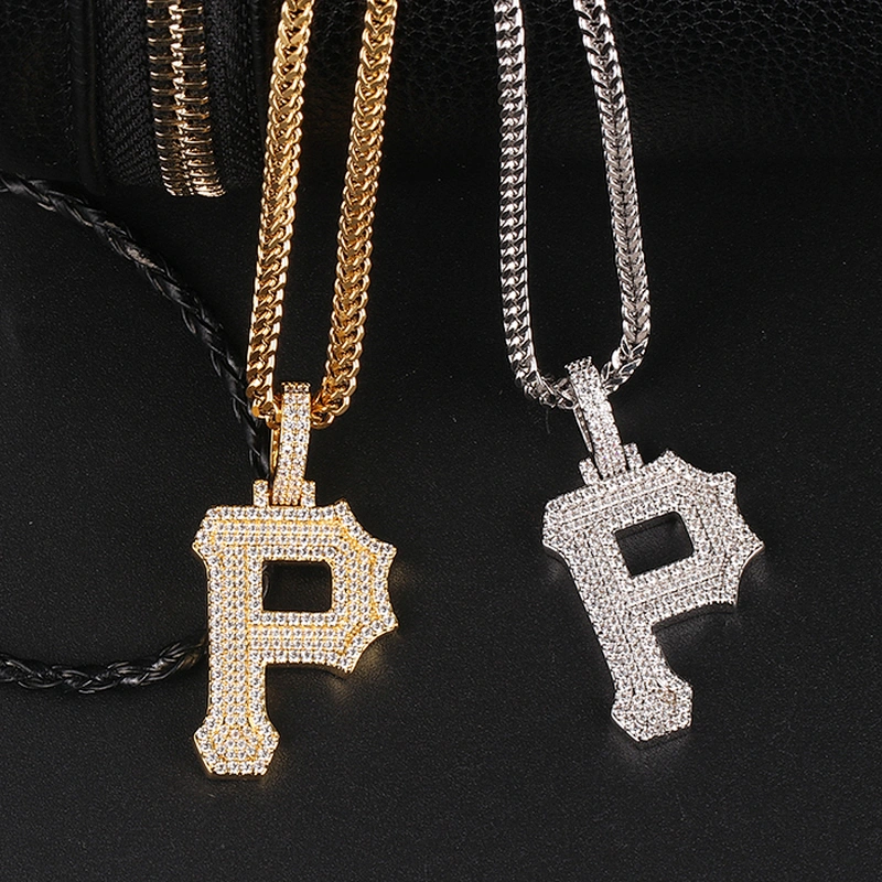 Missjewelry 925 Silver Hip Hop Iced Out Bling Mens Jewelry Chain with Pendant
