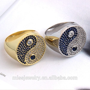 Missjewelry Supplier Hip Hop Jewelry Men Sterling Silver Micro Boy Finger Ring Gold Hip Hop Jewelry