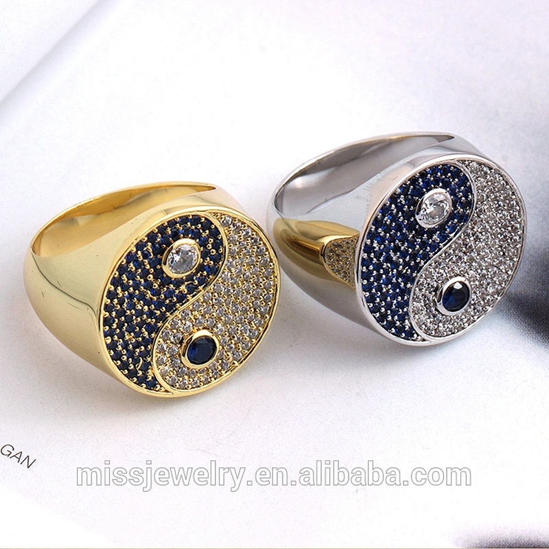 Missjewelry Supplier Hip Hop Jewelry Men Sterling Silver Micro Boy Finger Ring Gold Hip Hop Jewelry