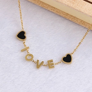 Layered Choker Necklace Chain Women