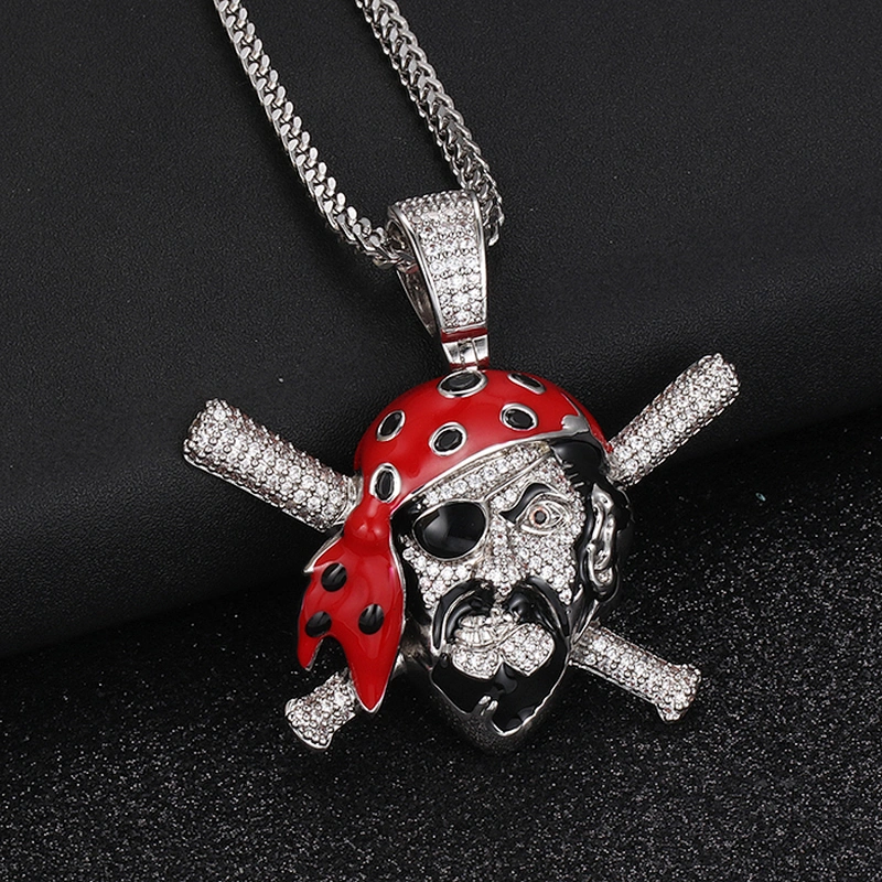 Missjewelry Hip Hop Jewelry  Quality CZ AAA  Pirate Name Pendant