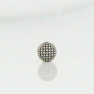 Miss Jewelry Sterling Silver Custom Branded Engraved Made Logo Beads Custom Bracelets Bead