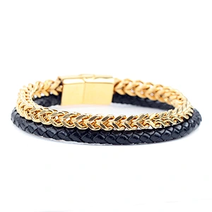 Factory Direct New Saudi 18K Gold Bracelet Designs
