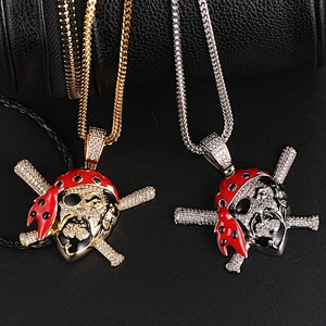 Missjewelry Hip Hop Jewelry  Quality CZ AAA  Pirate Name Pendant