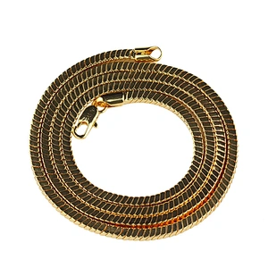 Missjewelry New Gold Snake Chain Design for Men, Men's Gold Snake Chain Necklace