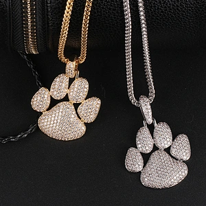 Missjewelry Hip Hop Custom Made Jewelry Sterling Silver Bear Paw China Jewellery Pendants