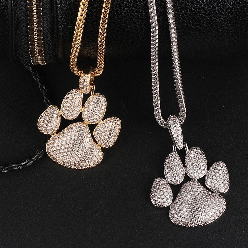 Missjewelry Hip Hop Custom Made Jewelry Sterling Silver Bear Paw China Jewellery Pendants