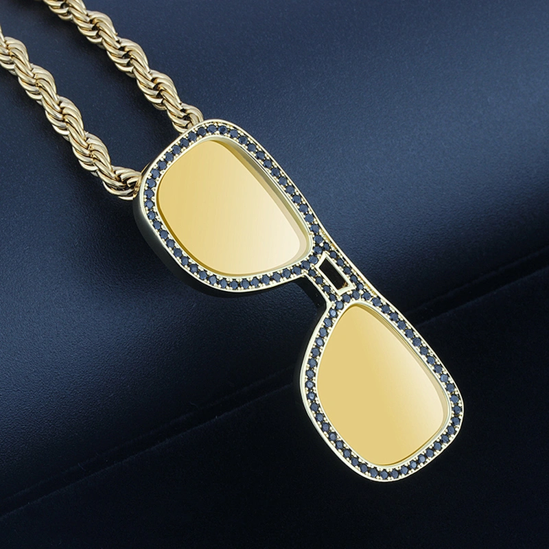 Miss Jewelry New Cheap Hot Sale Designer Sunglass Gold Necklace Pendant Fashionable Jewelry