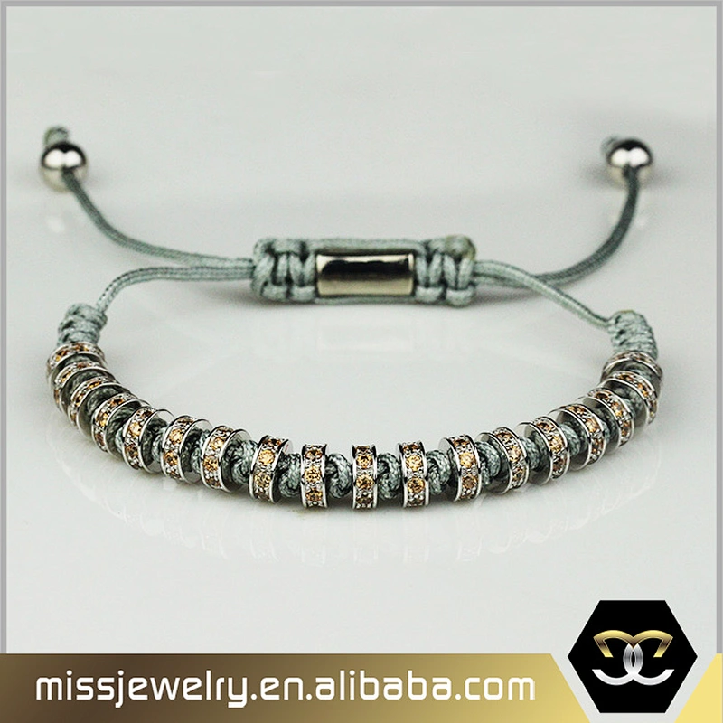 Miss Jewelry Engrave Logo Mens Beaded Bracelets Men, Gold Bracelets for Men Designs