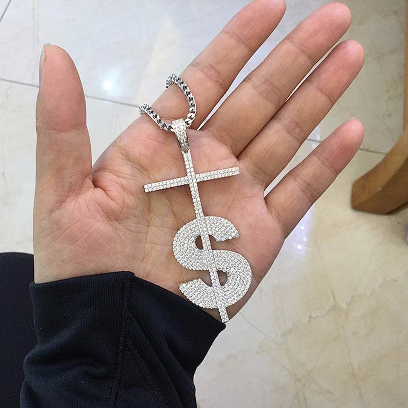 Miss Jewelry Hip hop jewelry fashion letter s alphabet sterling silver pendant design