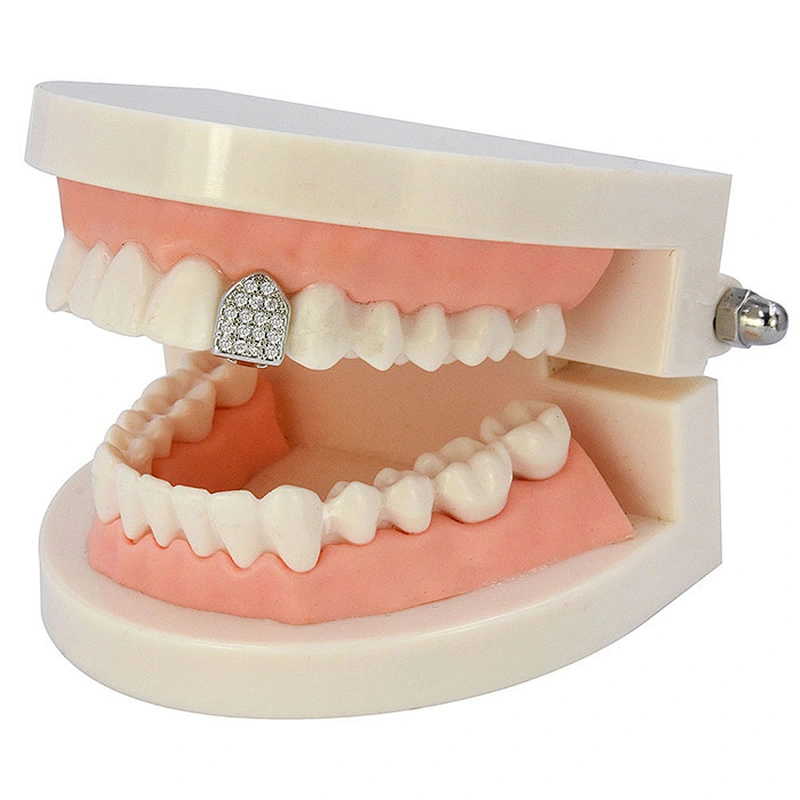 Missjewelry Customized Top and Bottom Teeth Grillz Hip Hop Gold Body Jewelry