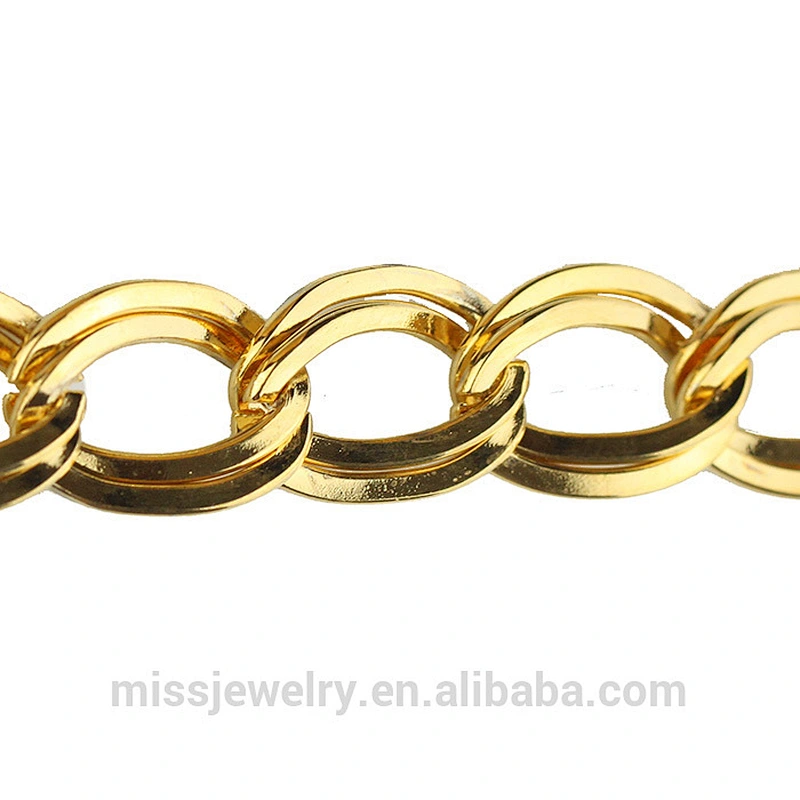 Wholesale stainless steel hiphop jewelry 4 Gram gold cuban link chain models