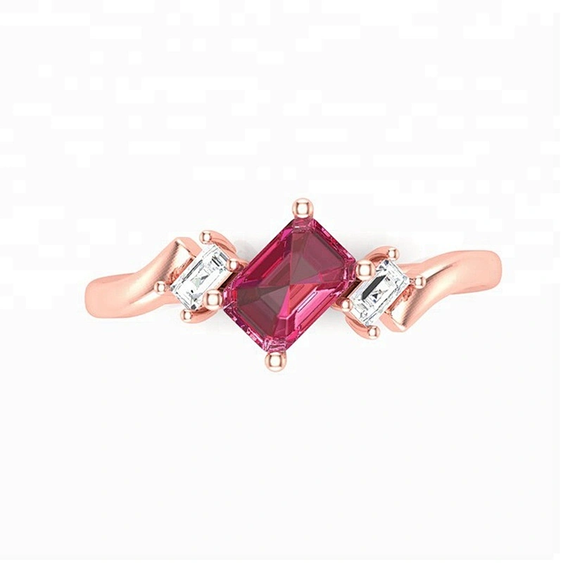 925 Sun Silver Diamond Ring for Women