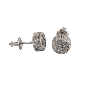 Silver Gold Jhumka Earrings Jewellery Design
