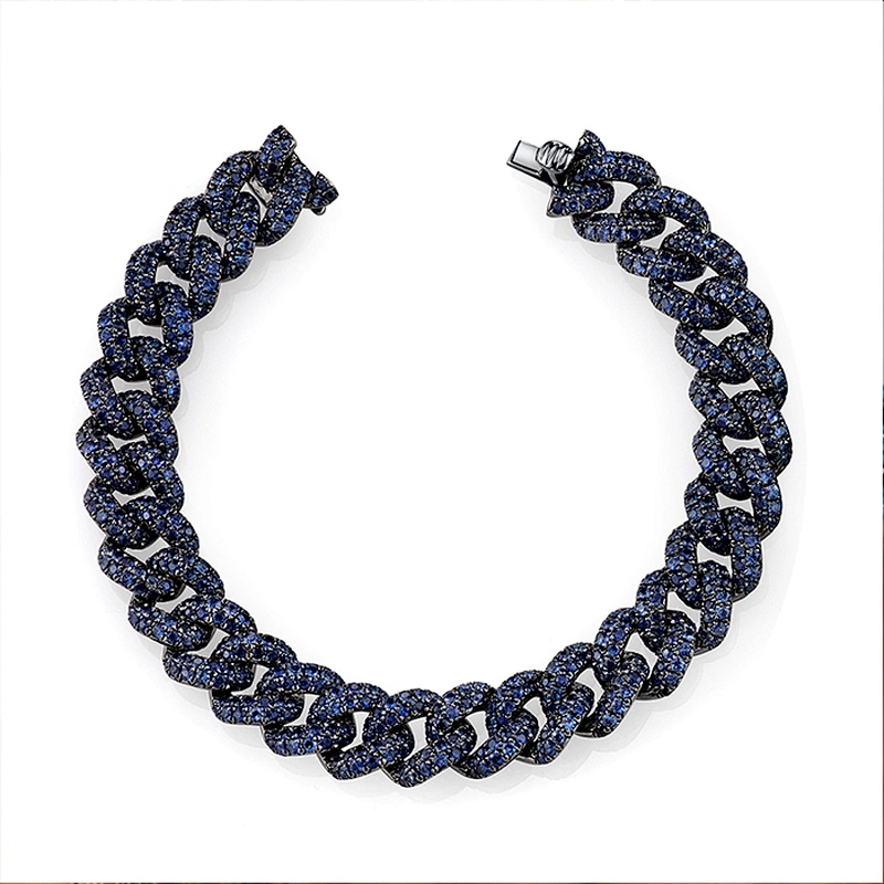 Miss Jewelry High Quality Fashion New 925 Silver Zircon Link Bracelet