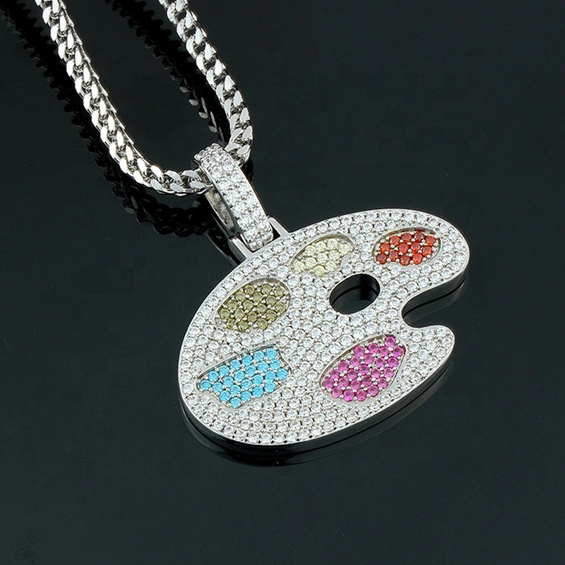 Missjewelry Hip Hop Urban Jewelry New Design Diamond Necklace Men and Women Iced Out Pendant