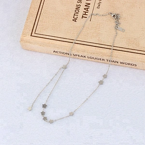 Miss Jewelry Fashion Jewelry 925 Sterling Silver Chain Jewellery Star Charm Necklace