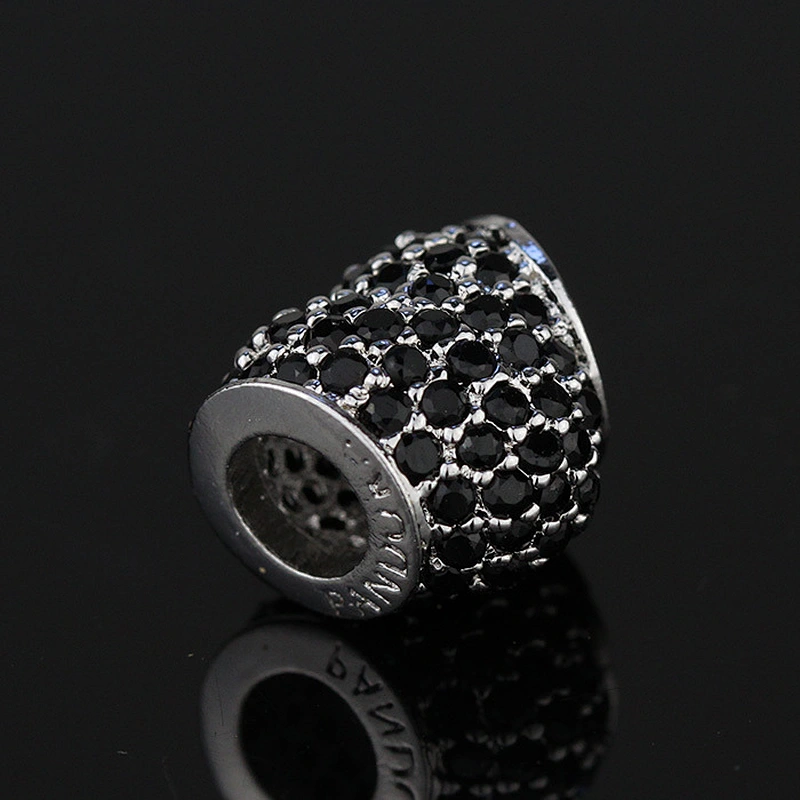 Latest quality 10mm 12mm cz diamond beads for jewelry making