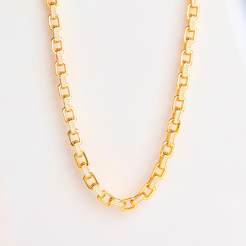 Miss Jewelry New Fashion 10 Gram Rose Gold Designs Box Chain