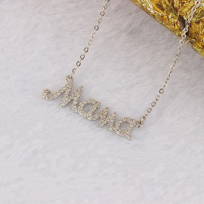Miss Jewelry Wholesale Fashion Fine Chain Gold Pendant Name Women Necklace Jewelry