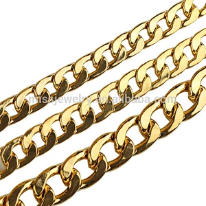 Fashion Men Custom Gold Chains Necklace