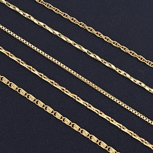 18k Gold Plated Jewelry Necklace Chain