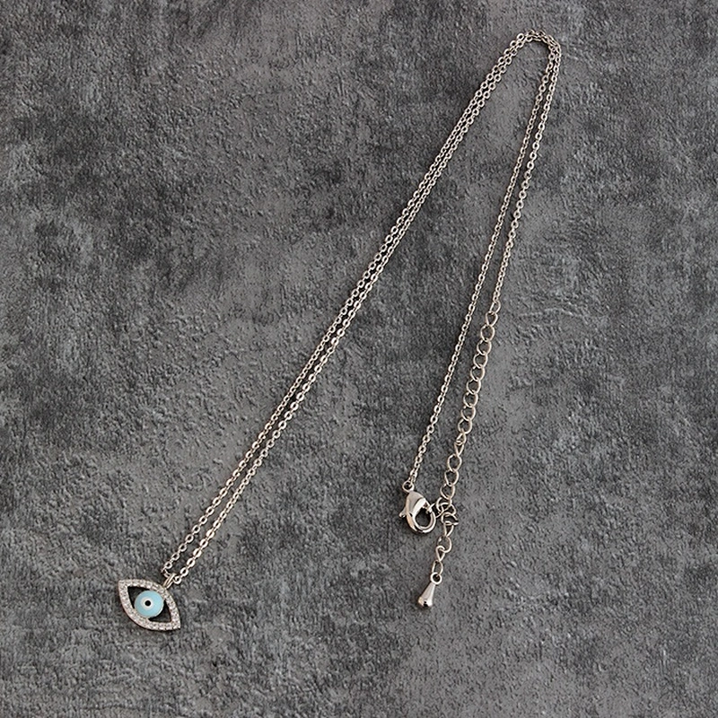 Miss Jewelry Hot Sale Cheap Jewelry Silver Devil Eye Pendant for Girls