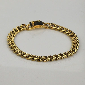 Missjewelry 14k new tanishq gold bracelet chain designs for men