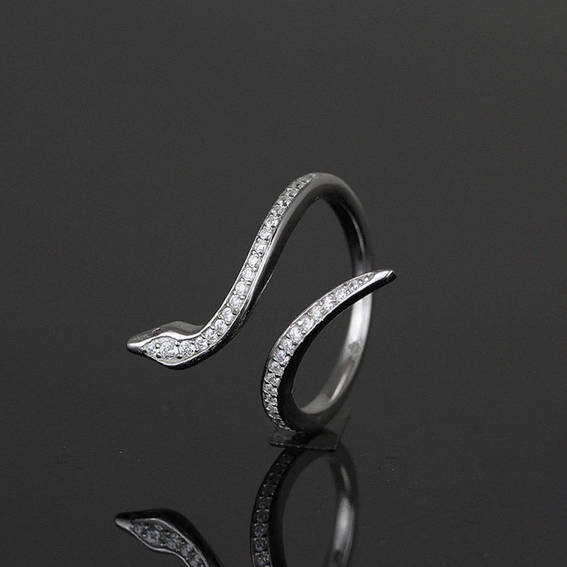 Custom adjustable 18k sterling silver gold rings for women, funky sterling silver ring