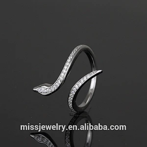 Custom adjustable 18k sterling silver gold rings for women, funky sterling silver ring