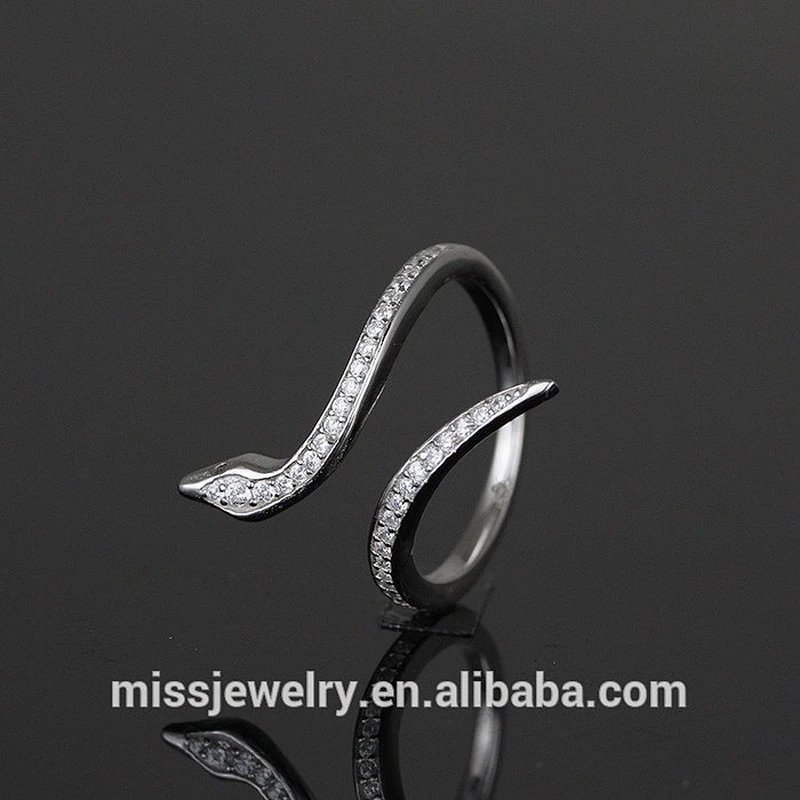 Custom adjustable 18k sterling silver gold rings for women, funky sterling silver ring