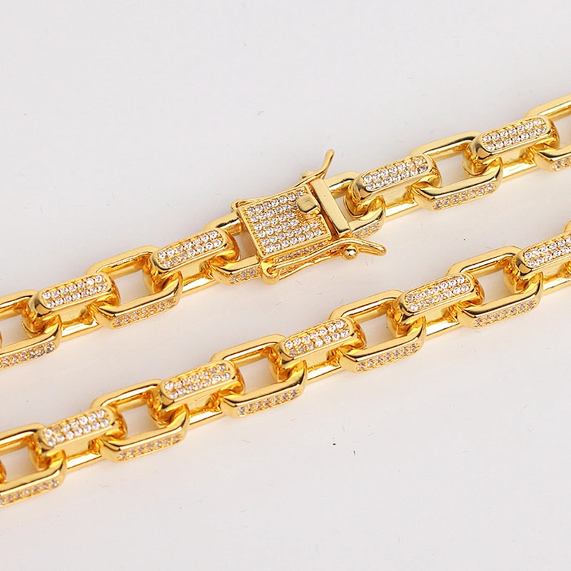 Miss Jewelry New Fashion 10 Gram Rose Gold Designs Box Chain