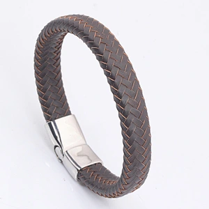 Jewelry Leather Bracelets, Spanish Personalized Italian Mens Leather Bracelets