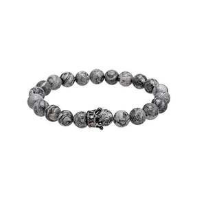 Miss Jewelry New Design Crown Round Bead Bracelet