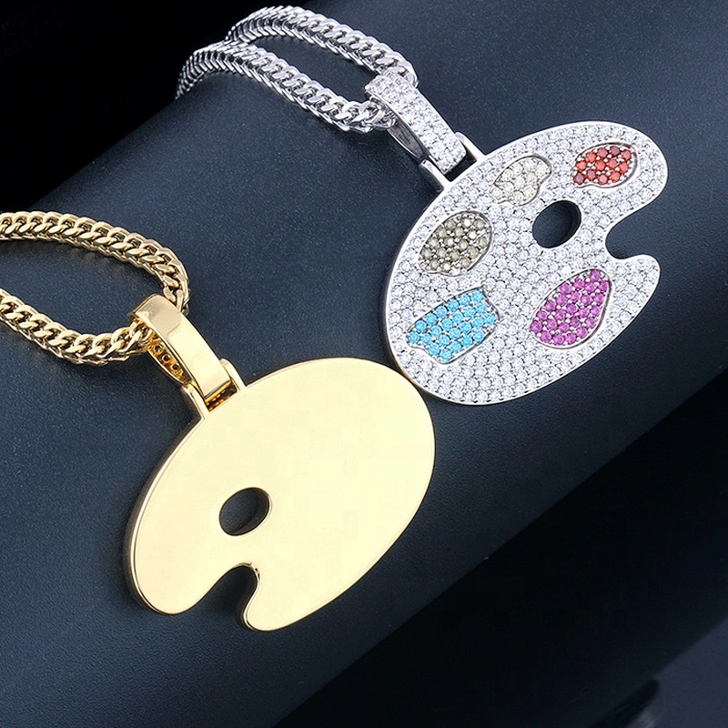 Missjewelry Hip Hop Urban Jewelry New Design Diamond Necklace Men and Women Iced Out Pendant