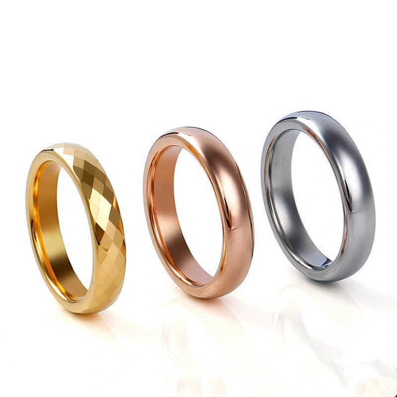 Wholesale gold plated womens wedding rings ceramic jewellery