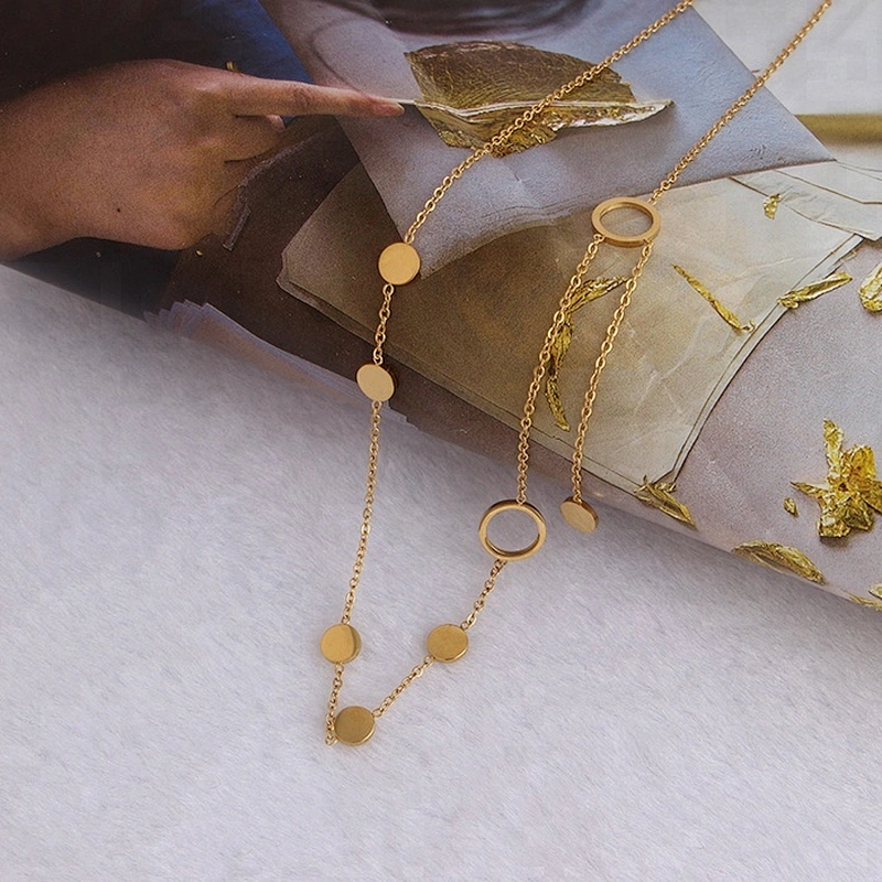 Wholesale Gold Plated Name Drop Necklace Curb Chain