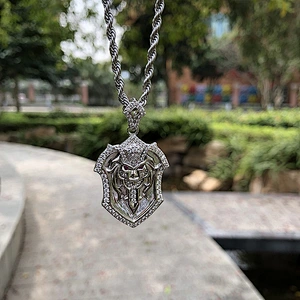 Wholesale AAA Hiphip CZ Urban Jewelry Personalized Lion Pendants